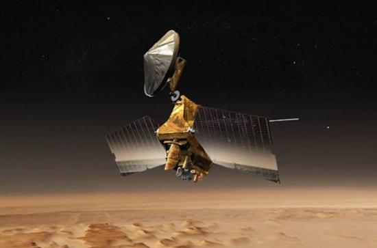 火星勘测轨道器（MRO）于2005年发射升空，旨在搜寻火星地质历史时期可能存在的水的线索。