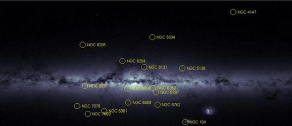 这张图像是银河系“指纹地图”，呈现银河系内恒星位置。